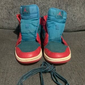 2013 AIR JORDAN 1 MID 'GYM RED DARK SEA' MEN’S SIZE 10.5